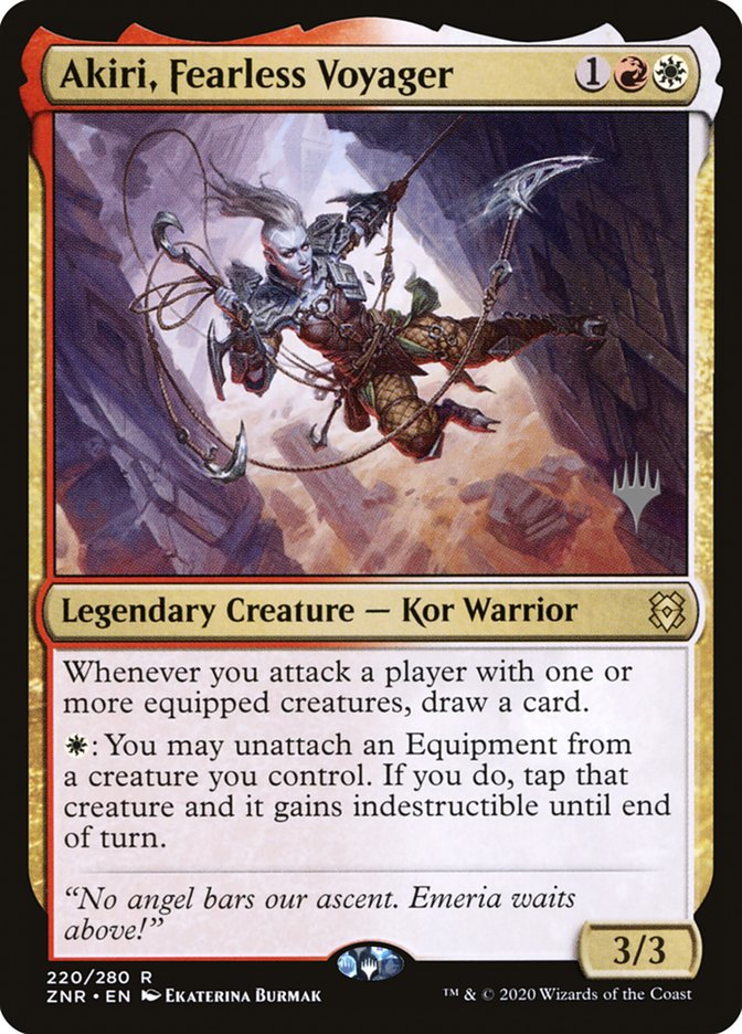 Akiri, Fearless Voyager (Promo Pack) [Zendikar Rising Promos] | Game Haven TX
