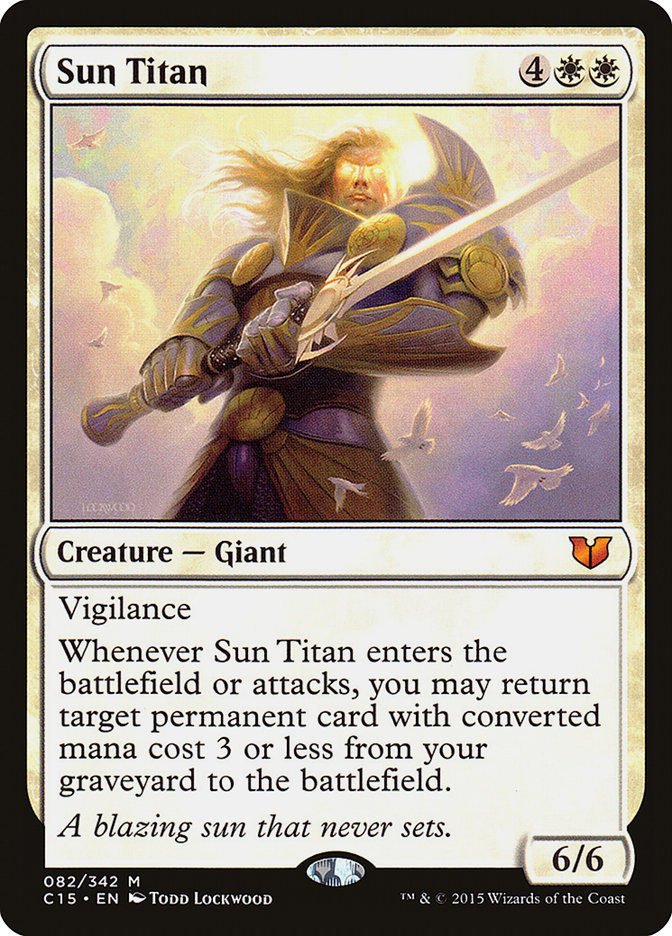 Sun Titan [Commander 2015] | Game Haven TX