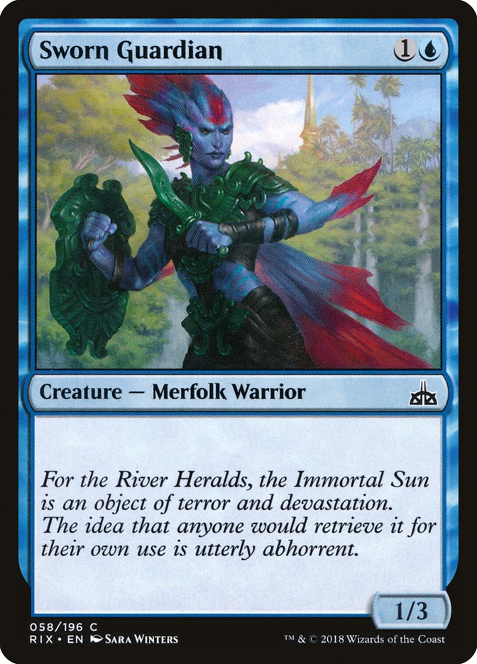 Sworn Guardian [Rivals of Ixalan] | Game Haven TX