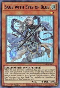 Sage with Eyes of Blue (Blue) [LDS2-EN011] Ultra Rare | Game Haven TX