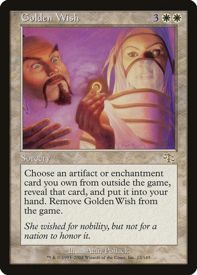 Golden Wish [Judgment] | Game Haven TX