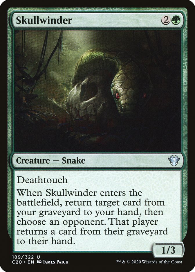 Skullwinder [Commander 2020] | Game Haven TX