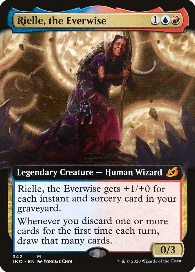 Rielle, the Everwise (Extended Art) [Ikoria: Lair of Behemoths] | Game Haven TX