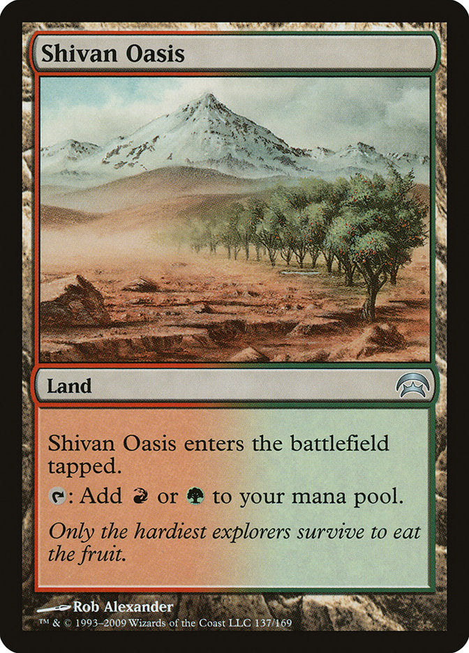 Shivan Oasis [Planechase] | Game Haven TX