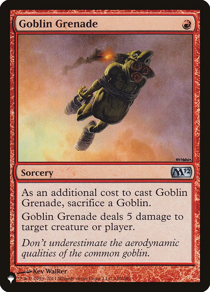Goblin Grenade [The List] | Game Haven TX