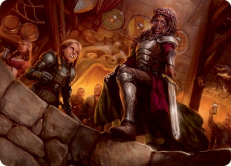 Veteran Dungeoneer Art Card [Dungeons & Dragons: Adventures in the Forgotten Realms Art Series] | Game Haven TX