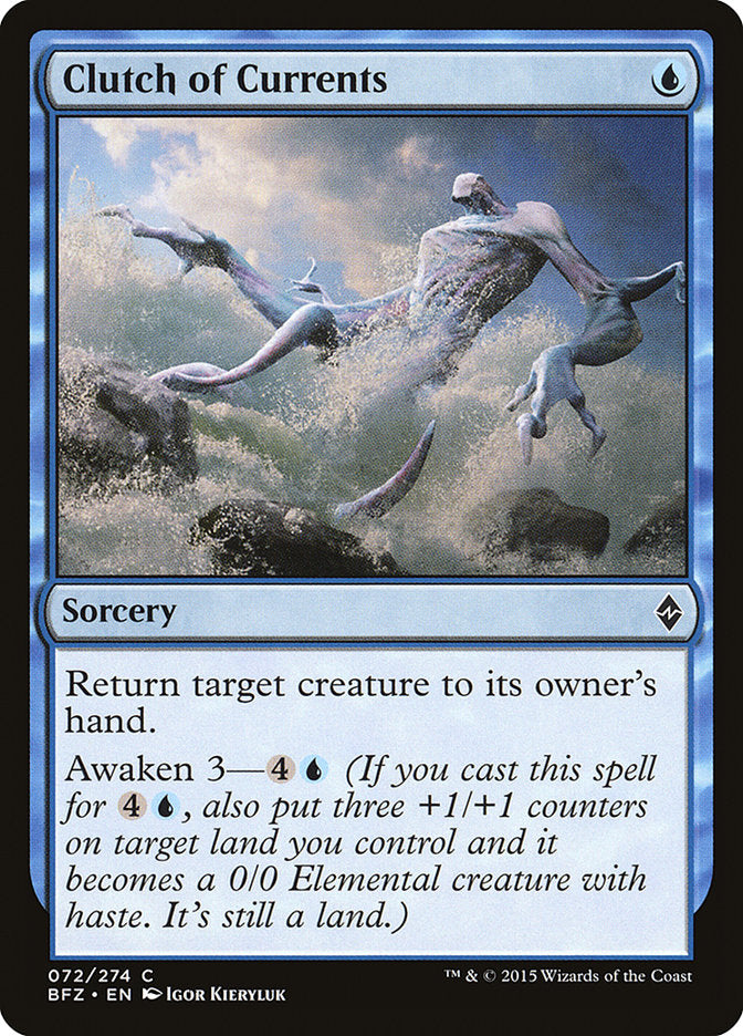 Clutch of Currents [Battle for Zendikar] | Game Haven TX