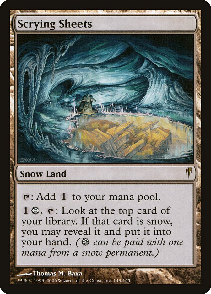 Scrying Sheets [Coldsnap] | Game Haven TX