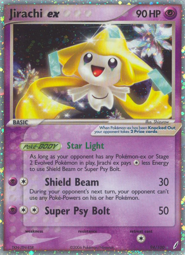 Jirachi ex (94/100) [EX: Crystal Guardians] | Game Haven TX