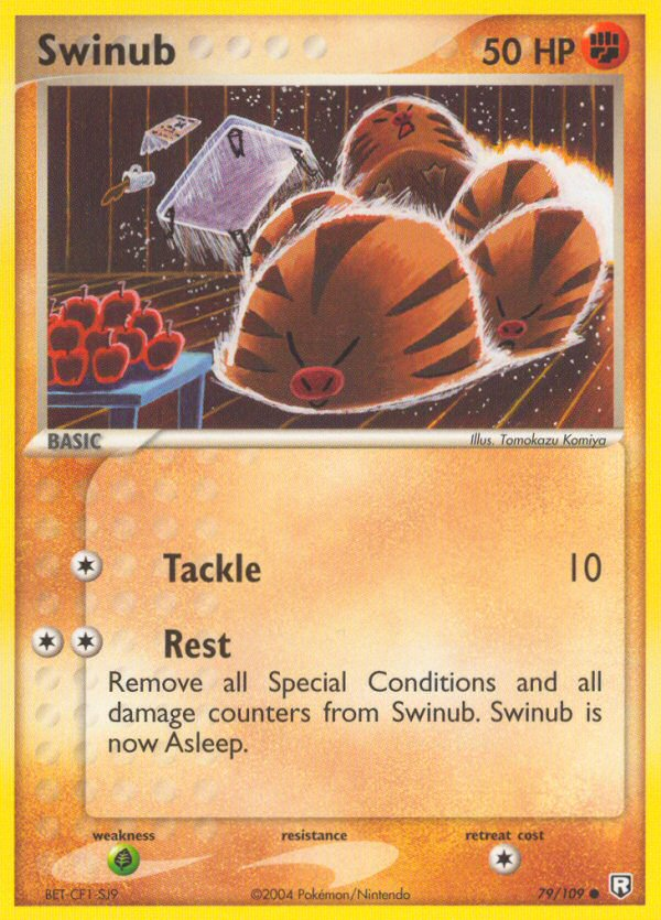 Swinub (79/109) [EX: Team Rocket Returns] | Game Haven TX