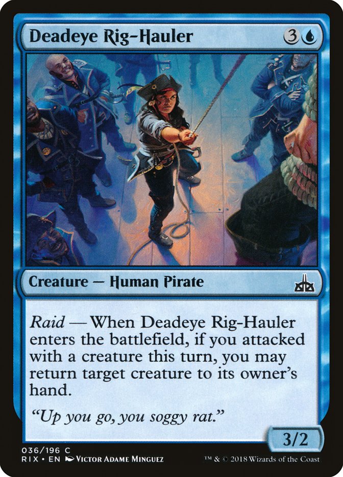 Deadeye Rig-Hauler [Rivals of Ixalan] | Game Haven TX