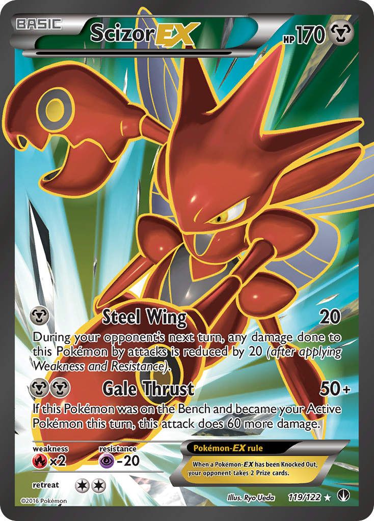 Scizor EX (119/122) [XY: BREAKpoint] | Game Haven TX