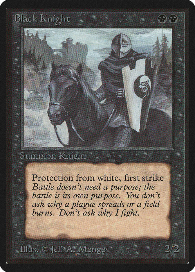 Black Knight [Limited Edition Beta] | Game Haven TX