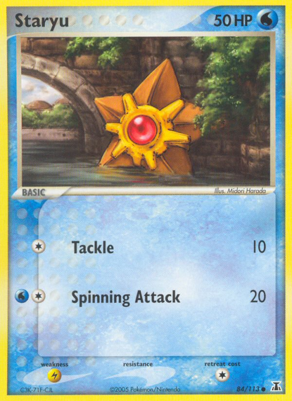 Staryu (84/113) [EX: Delta Species] | Game Haven TX