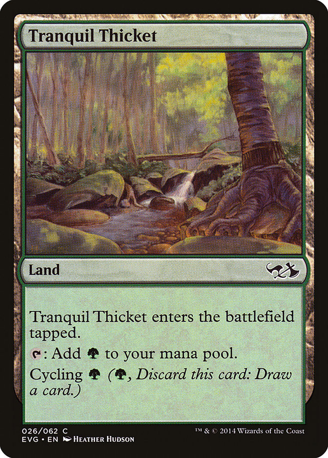 Tranquil Thicket [Duel Decks Anthology: Elves vs. Goblins] | Game Haven TX
