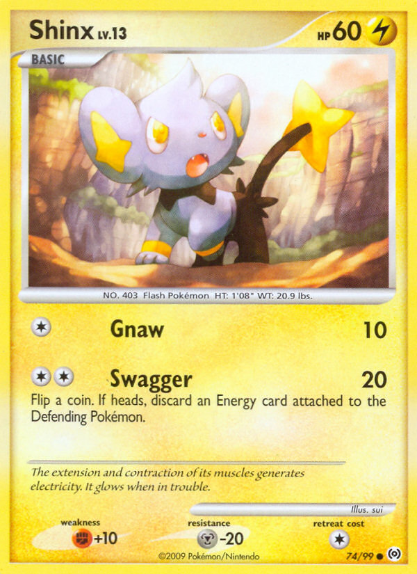 Shinx (74/99) [Platinum: Arceus] | Game Haven TX
