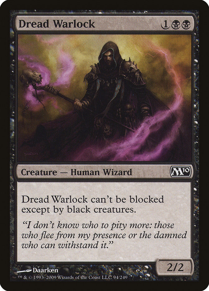 Dread Warlock [Magic 2010] | Game Haven TX