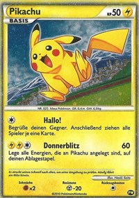 Pikachu (PW6) (German) [Pikachu World Collection Promos] | Game Haven TX