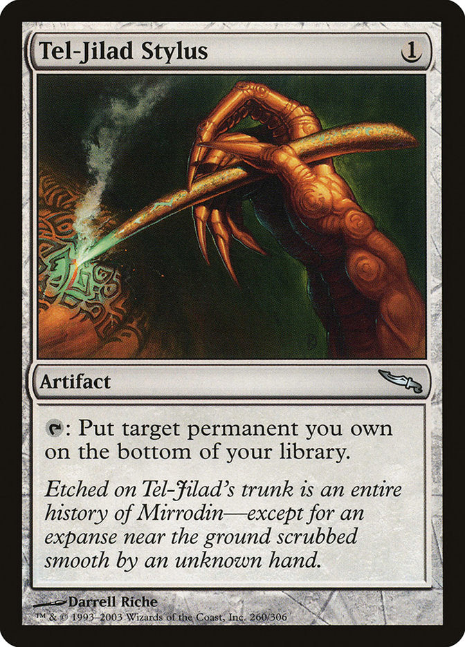 Tel-Jilad Stylus [Mirrodin] | Game Haven TX