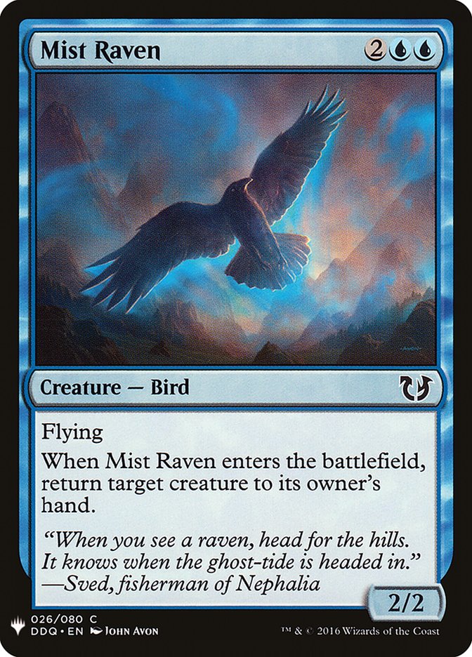 Mist Raven [Mystery Booster] | Game Haven TX