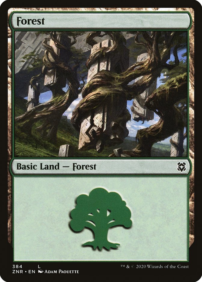 Forest (384) [Zendikar Rising] | Game Haven TX