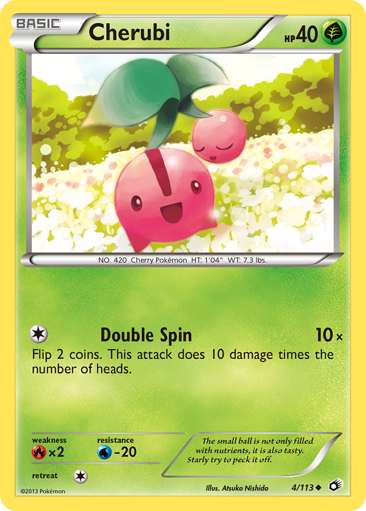 Cherubi (4/113) [Black & White: Legendary Treasures] | Game Haven TX