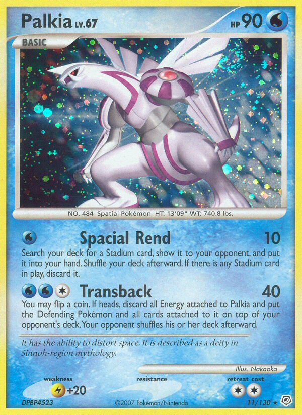 Palkia (11/130) [Diamond & Pearl: Base Set] | Game Haven TX