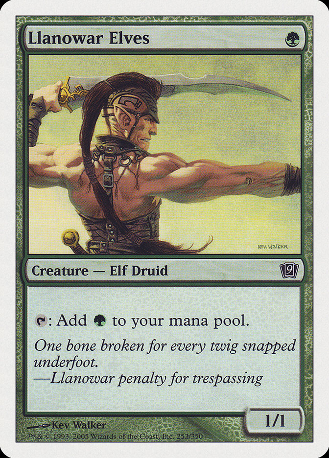 Llanowar Elves [Ninth Edition] | Game Haven TX