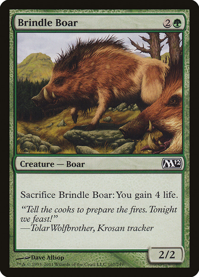 Brindle Boar [Magic 2012] | Game Haven TX