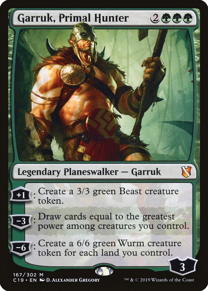 Garruk, Primal Hunter [Commander 2019] | Game Haven TX