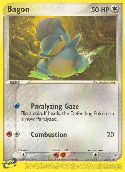 Bagon (23/97) [EX: Dragon] | Game Haven TX