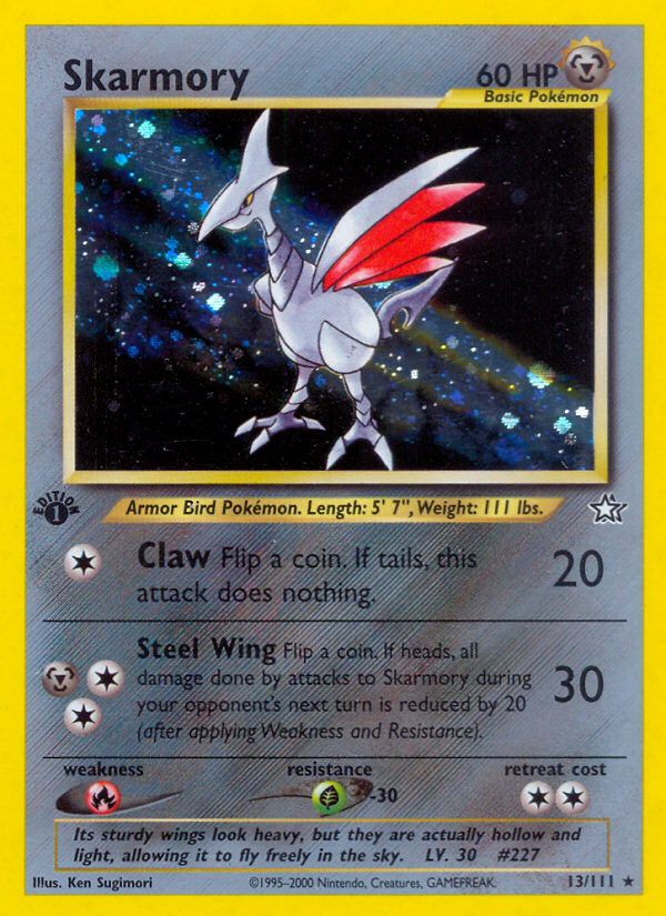 Skarmory (13/111) [Neo Genesis 1st Edition] | Game Haven TX