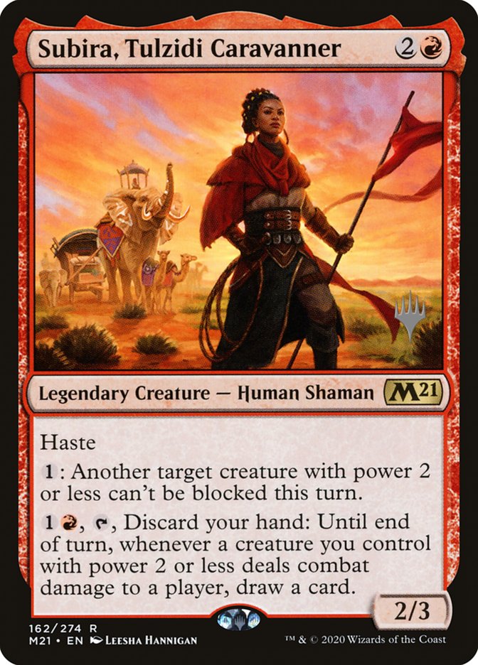 Subira, Tulzidi Caravanner (Promo Pack) [Core Set 2021 Promos] | Game Haven TX