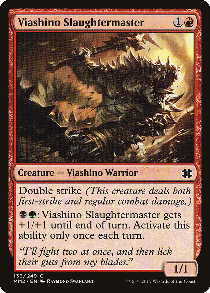 Viashino Slaughtermaster [Modern Masters 2015] | Game Haven TX