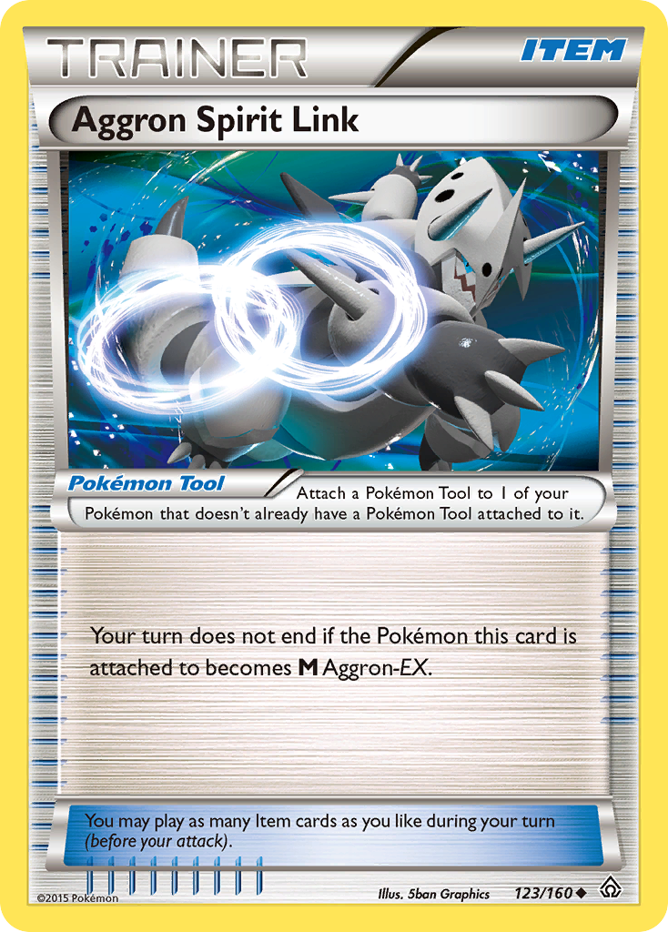 Aggron Spirit Link (123/160) [XY: Primal Clash] | Game Haven TX
