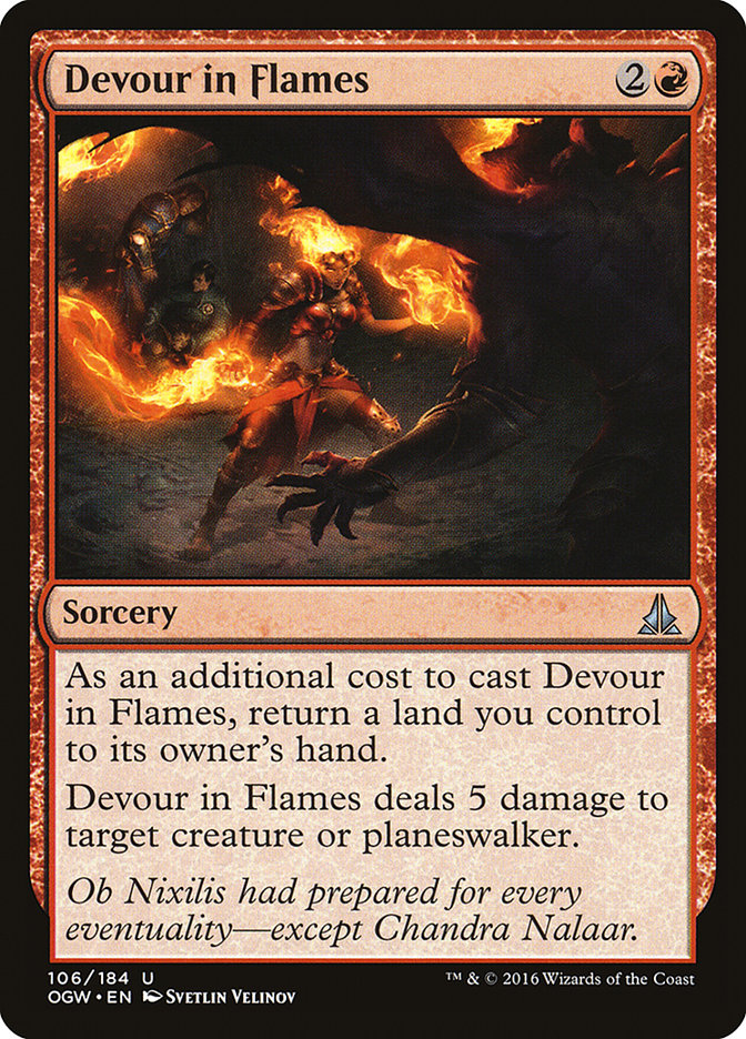 Devour in Flames [Oath of the Gatewatch] | Game Haven TX