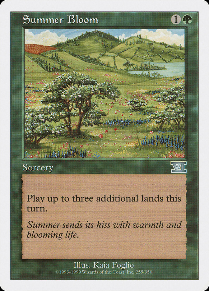 Summer Bloom [Classic Sixth Edition] | Game Haven TX