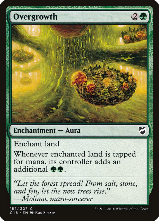 Overgrowth [Commander 2018] | Game Haven TX