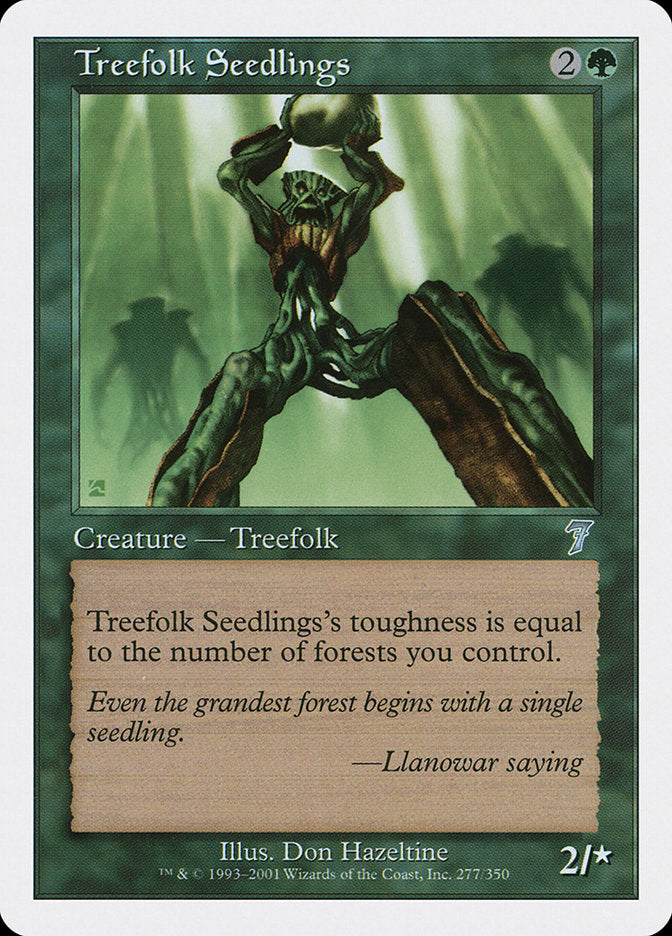 Treefolk Seedlings [Seventh Edition] | Game Haven TX