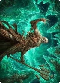 Draugr Necromancer Art Card [Kaldheim: Art Series] | Game Haven TX