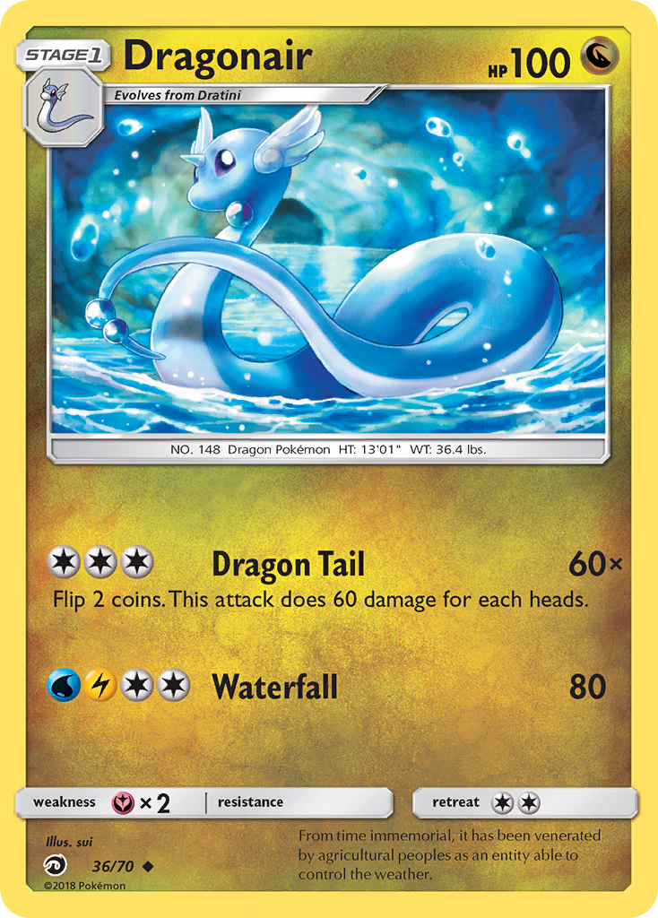 Dragonair (36/70) [Sun & Moon: Dragon Majesty] | Game Haven TX