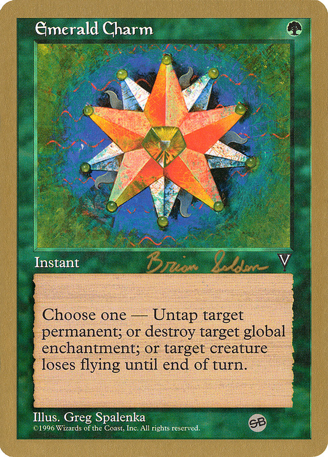 Emerald Charm (Brian Selden) (SB) [World Championship Decks 1998] | Game Haven TX