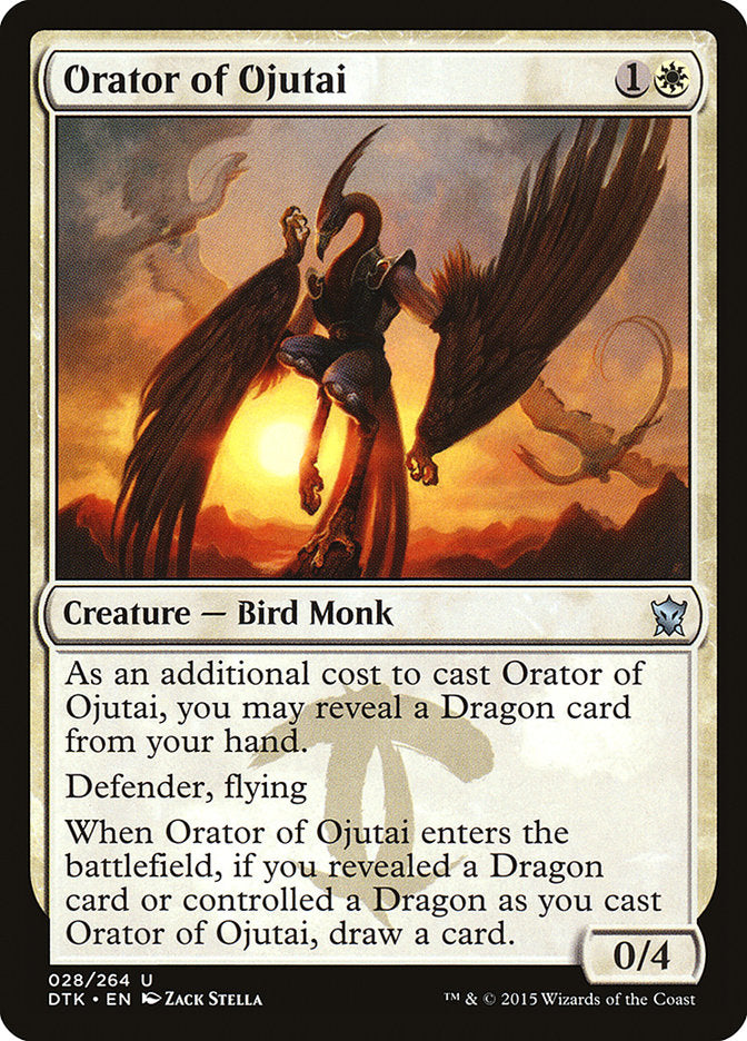 Orator of Ojutai [Dragons of Tarkir] | Game Haven TX