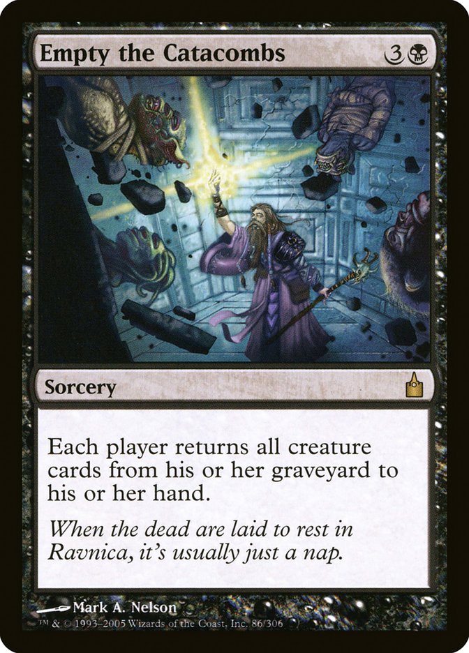 Empty the Catacombs [Ravnica: City of Guilds] | Game Haven TX