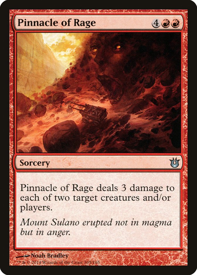 Pinnacle of Rage [Born of the Gods] | Game Haven TX