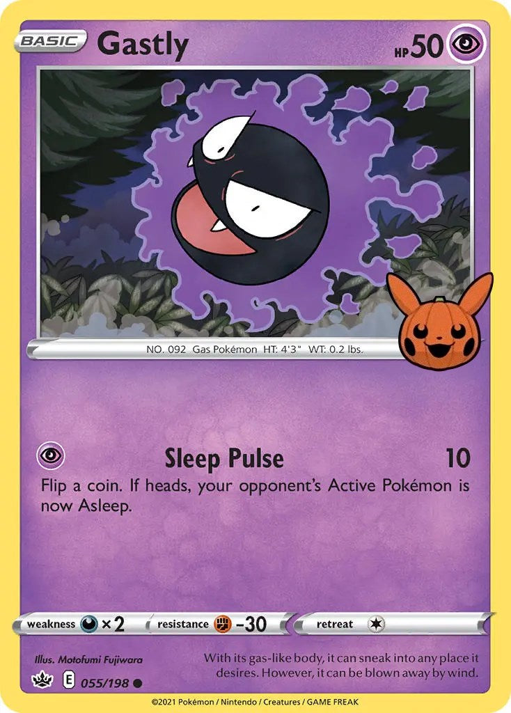 Gastly (055/198) [Trick or Trade] | Game Haven TX