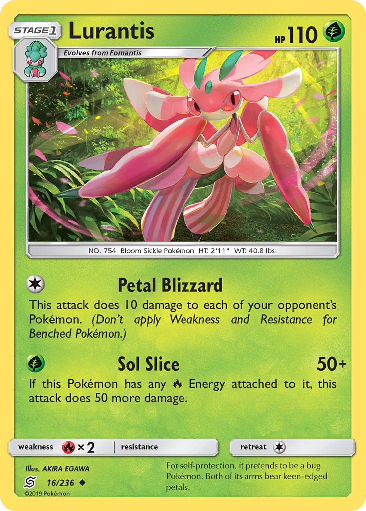 Lurantis (16/236) [Sun & Moon: Unified Minds] | Game Haven TX