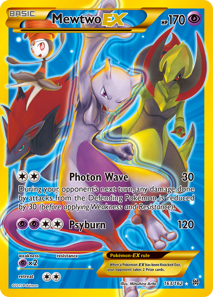 Mewtwo EX (163/162) [XY: BREAKthrough] | Game Haven TX