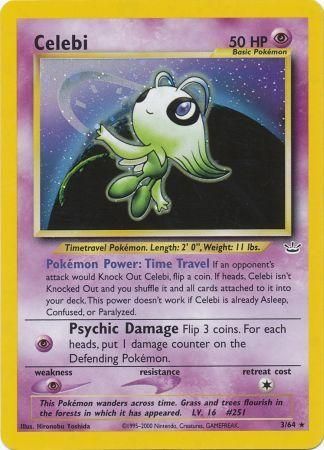 Celebi (3/64) [Neo Revelation Unlimited] | Game Haven TX