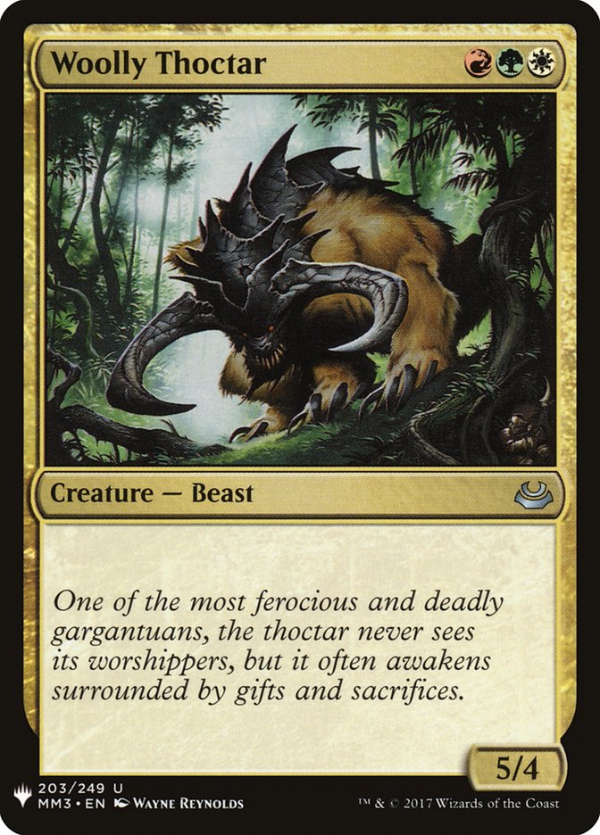 Woolly Thoctar [Mystery Booster] | Game Haven TX